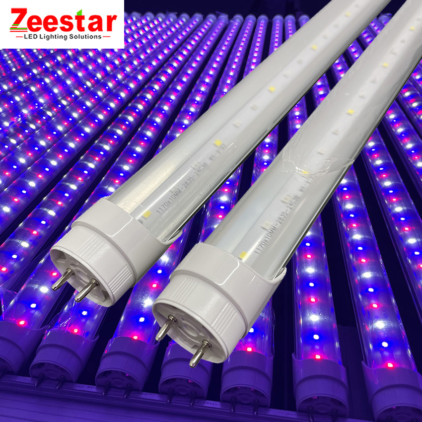 vertical hydroponic plants flower lettuce led grow light lamp dual spectrum